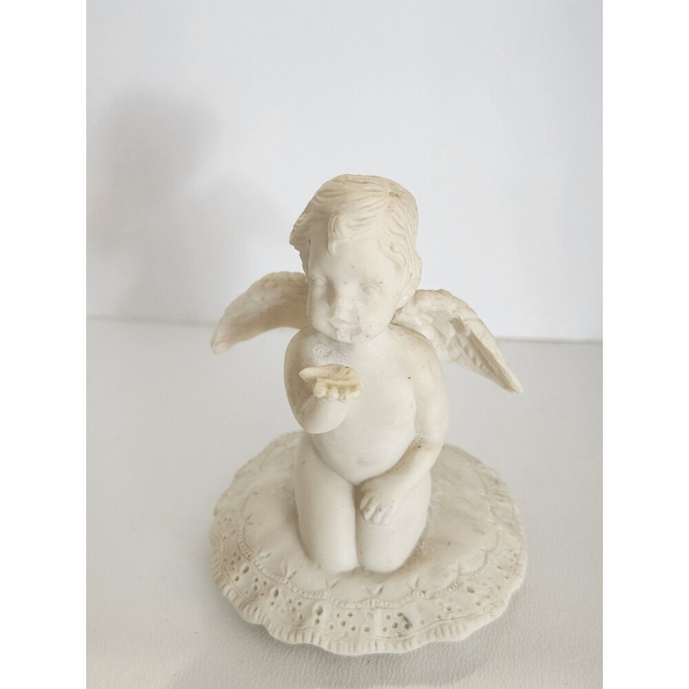 Vintage Angel 3” Tall Blowing A Kiss